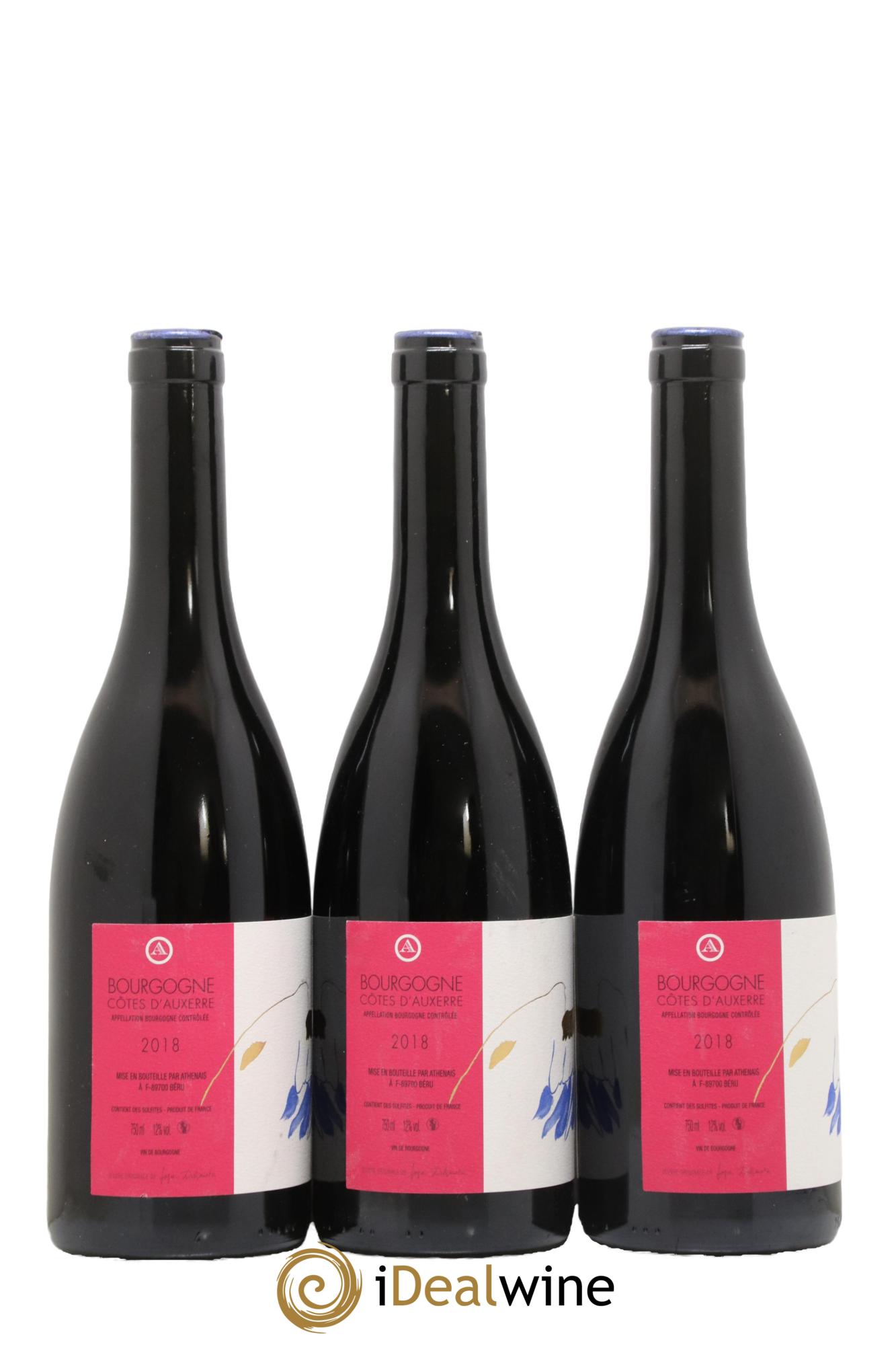 Bourgogne Côtes d'Auxerre Château de Béru 2018 - Lot de 3 bouteilles - 1