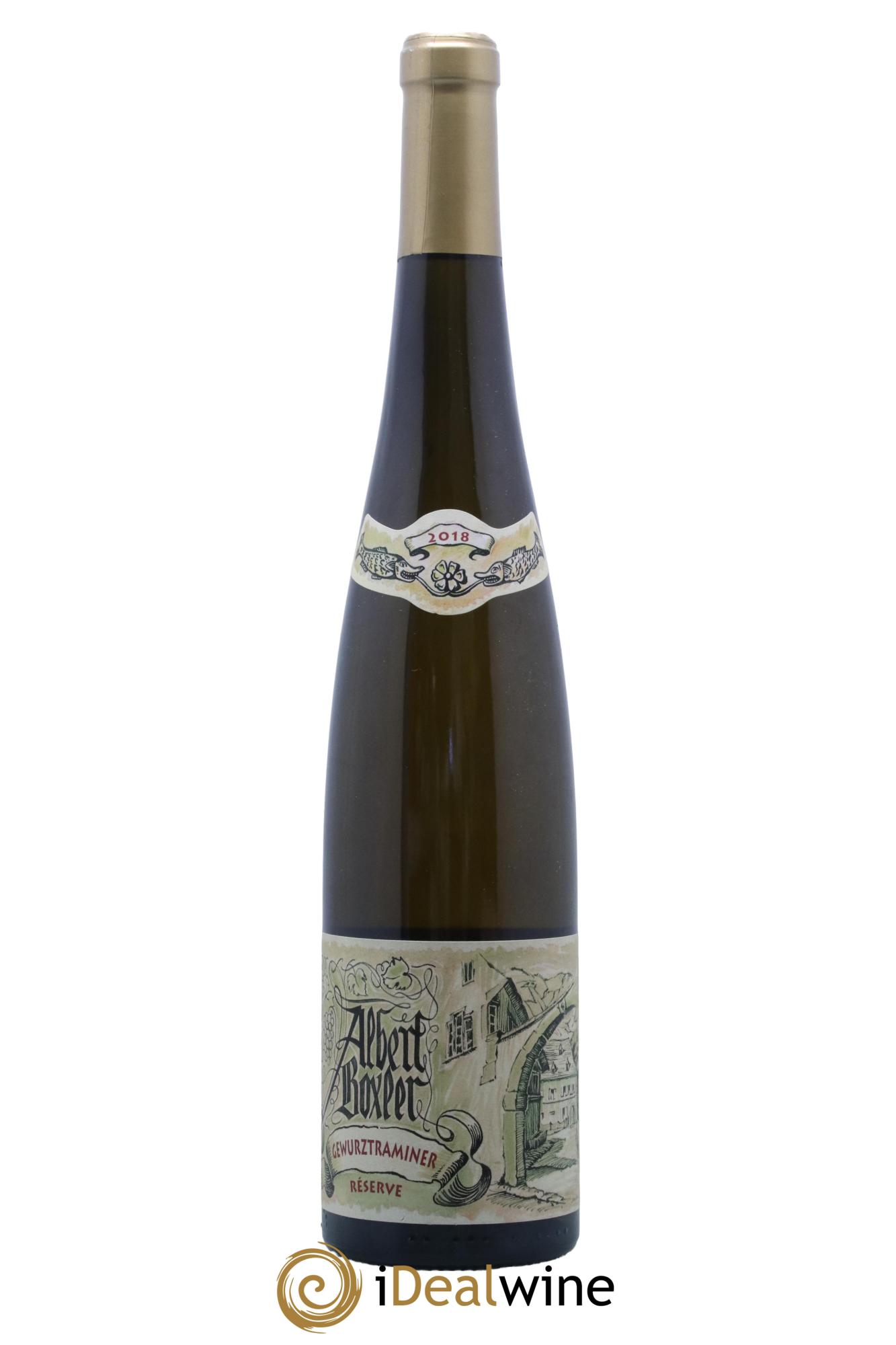 Alsace Gewurztraminer Réserve Albert Boxler 2018 - Lot de 1 bouteille - 0