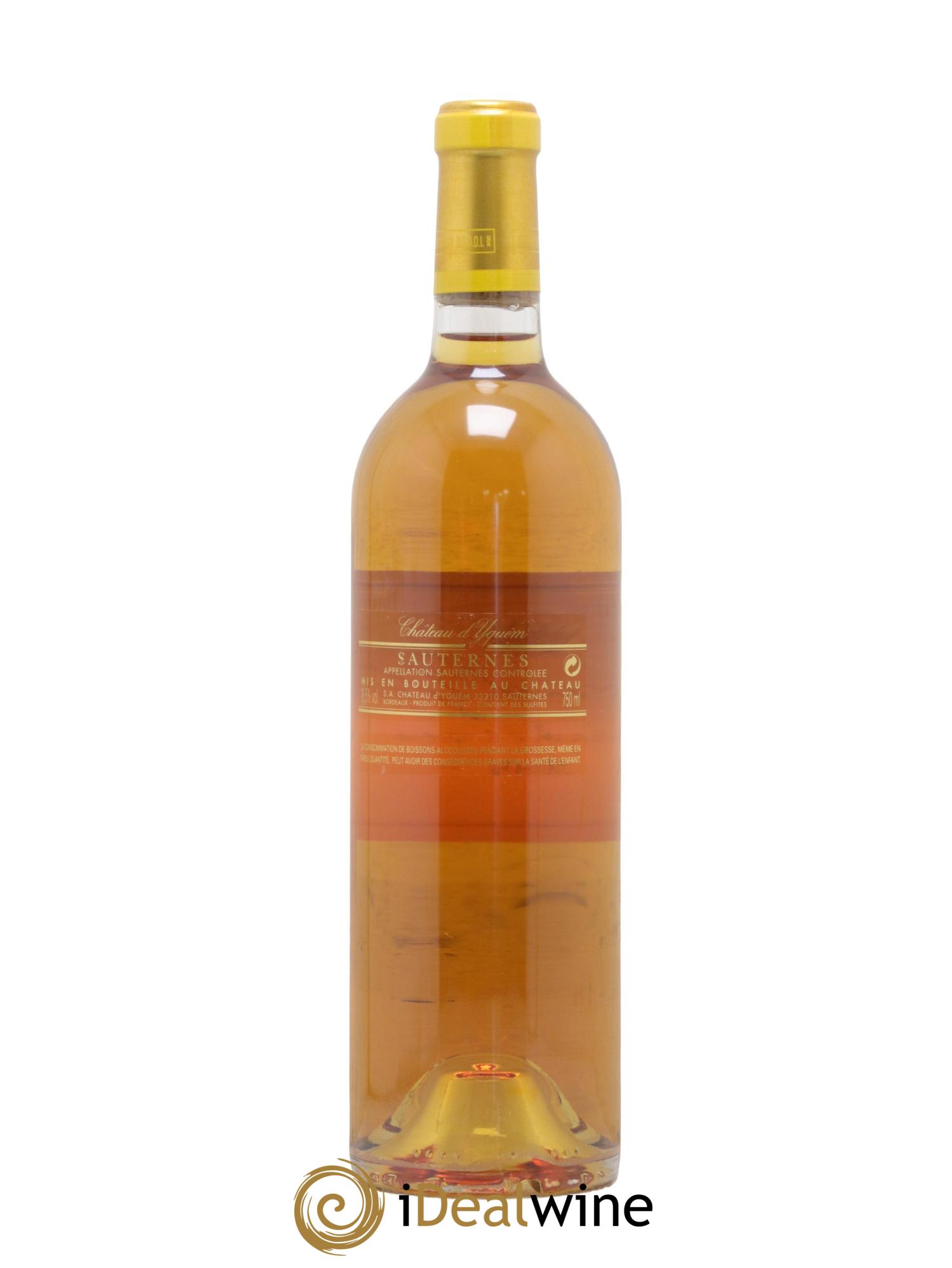 Château d' Yquem 1er Cru Classé Supérieur 2008 - Lot of 1 bottle - 1