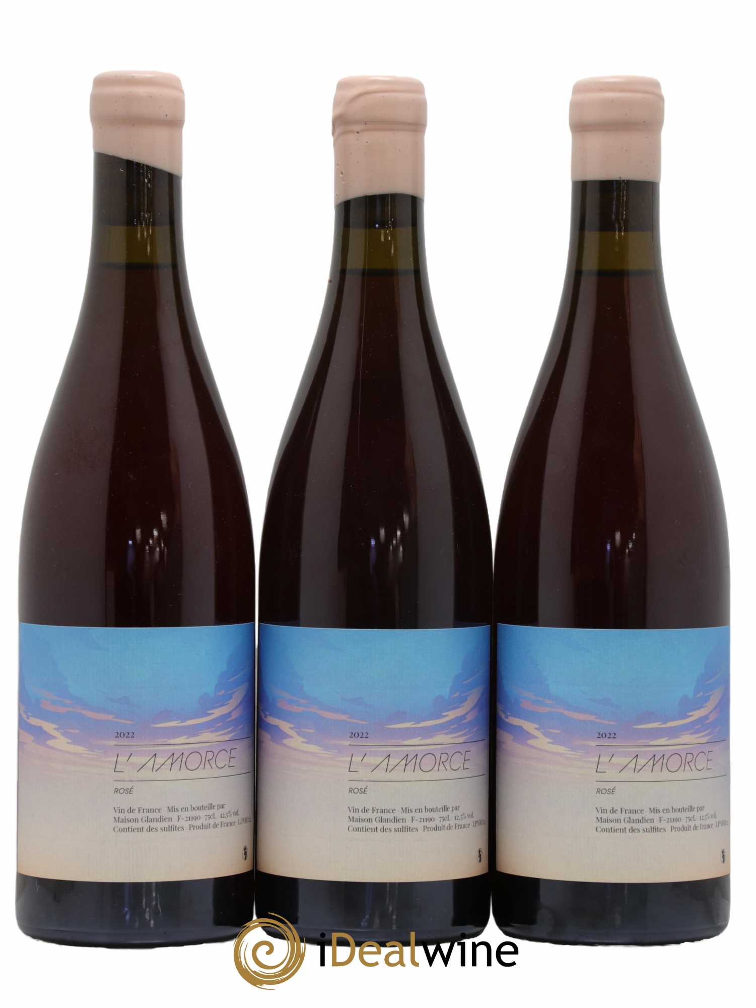 Vin de France L'Amorce Maison Glandien Vin de France L'Amorce Maison Glandien 2022 - Lot de 3 bouteilles - 0