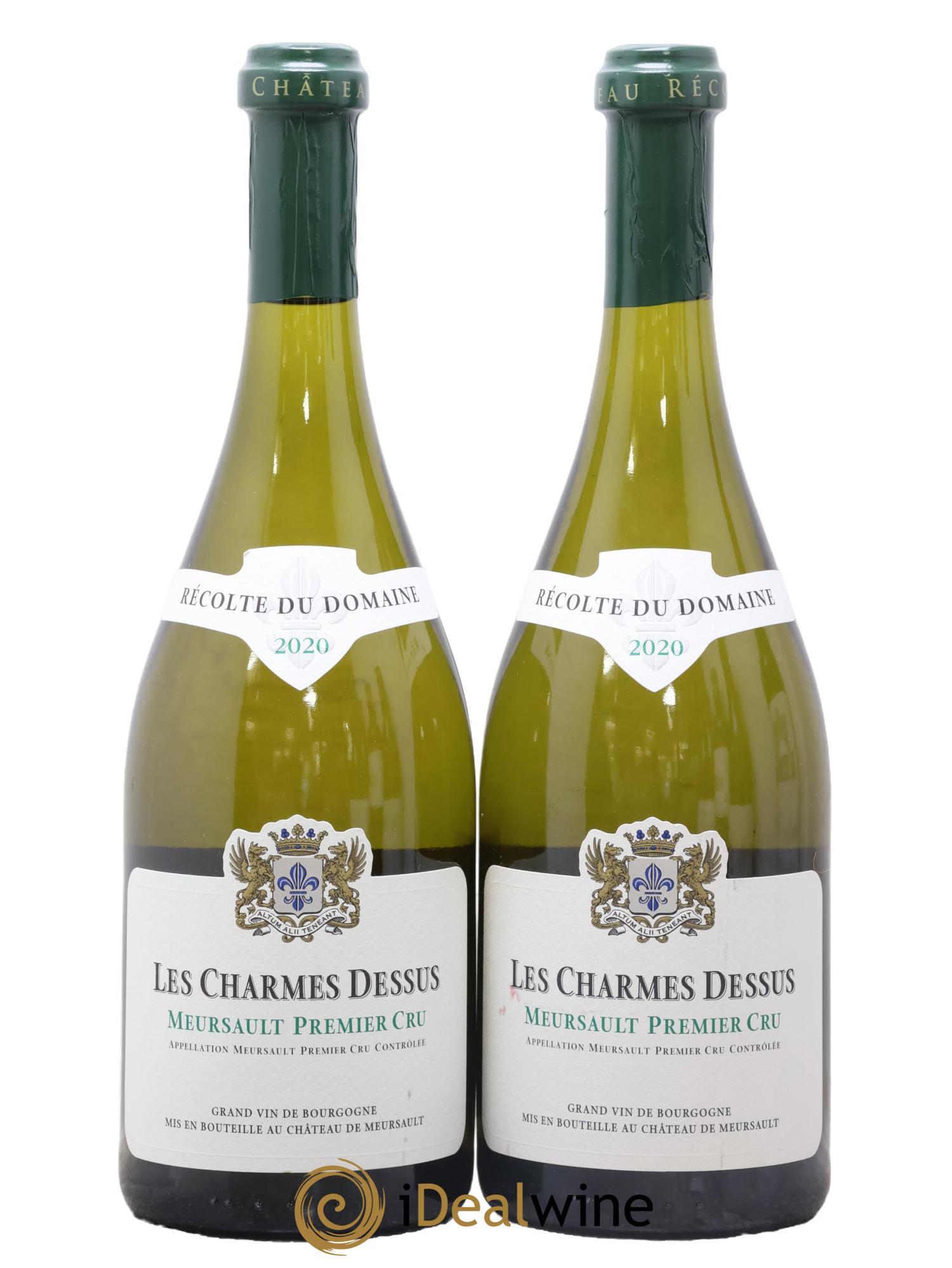 Meursault 1er Cru Les Charmes Dessus Château de Meursault 2020 - Lot de 2 bouteilles - 0