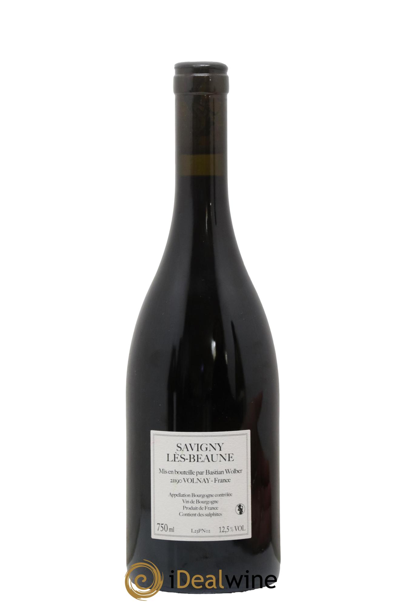 Savigny-lès-Beaune Laisse Tomber Bastian Wolber 2023 - Lot de 1 bouteille - 1
