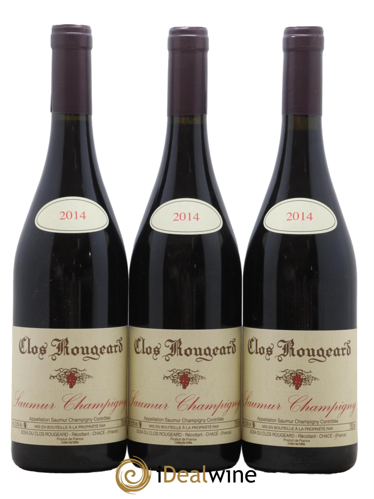 Saumur-Champigny Clos Rougeard 2014 - Lot de 3 bouteilles - 0