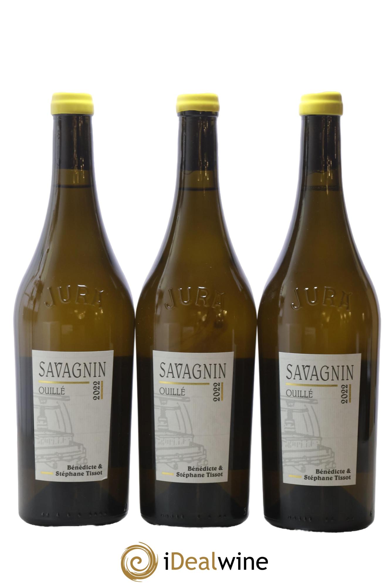 Arbois Savagnin Bénédicte et Stéphane Tissot 2022 - Lot de 3 bouteilles - 0