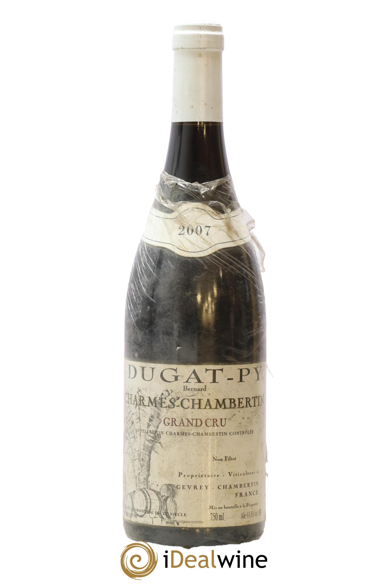Charmes-Chambertin Grand Cru Dugat-Py 2007 - Posten von 1 Flasche - 0
