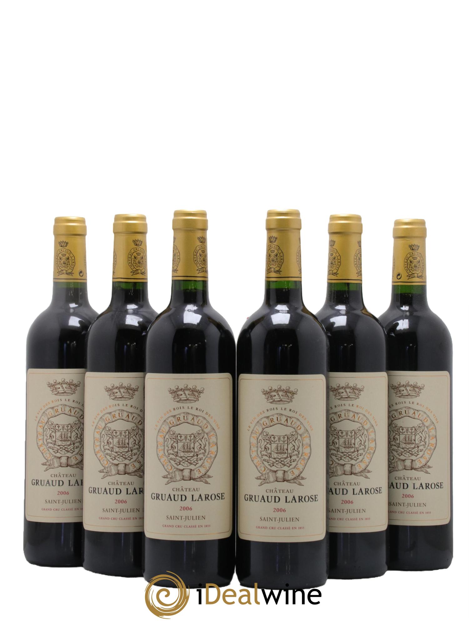 Château Gruaud Larose 2ème Grand Cru Classé 2006 - Lot de 6 bouteilles - 0