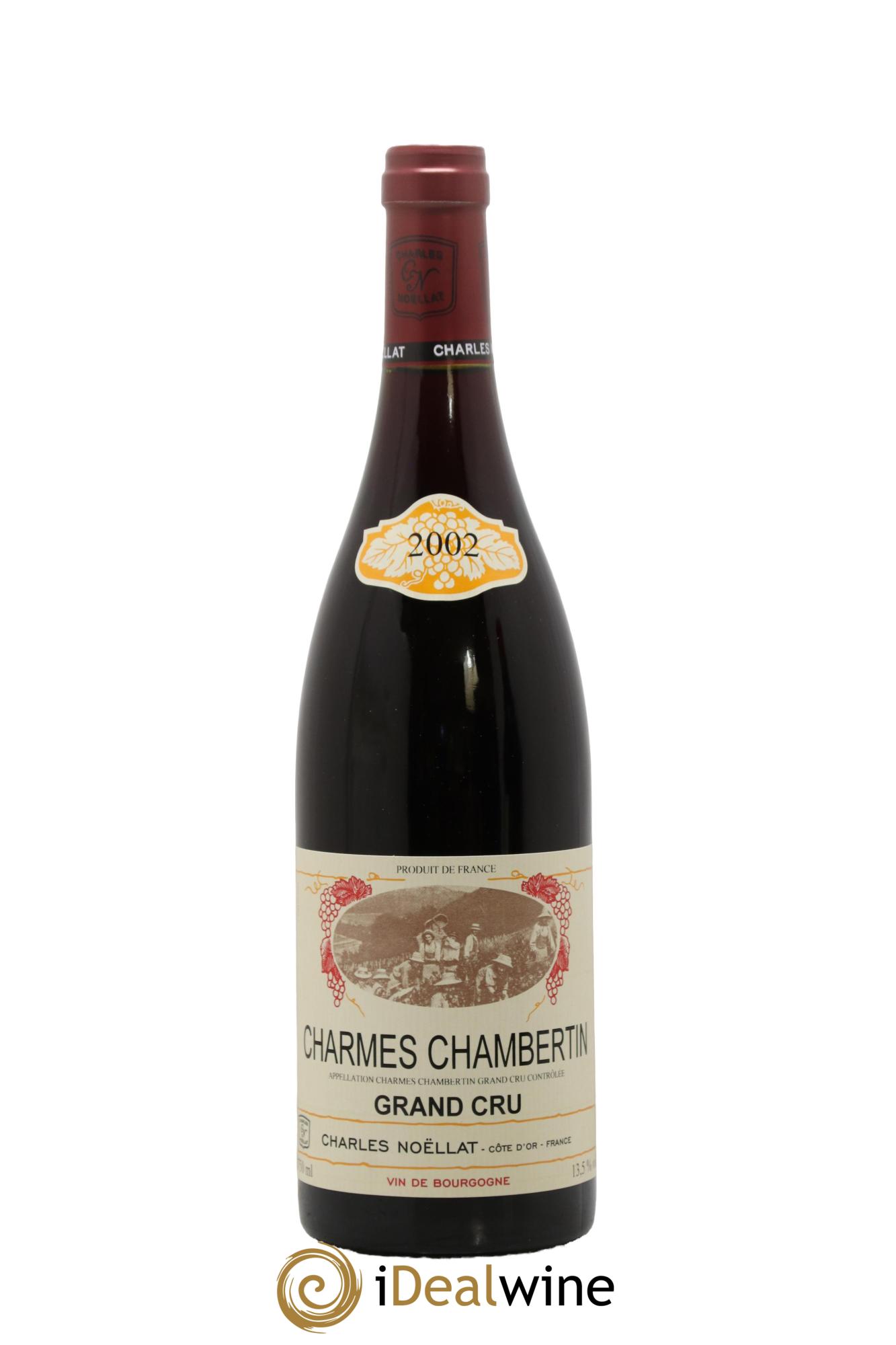 Charmes-Chambertin Grand Cru Charles Noellat 2002 - Lot de 1 bouteille - 0
