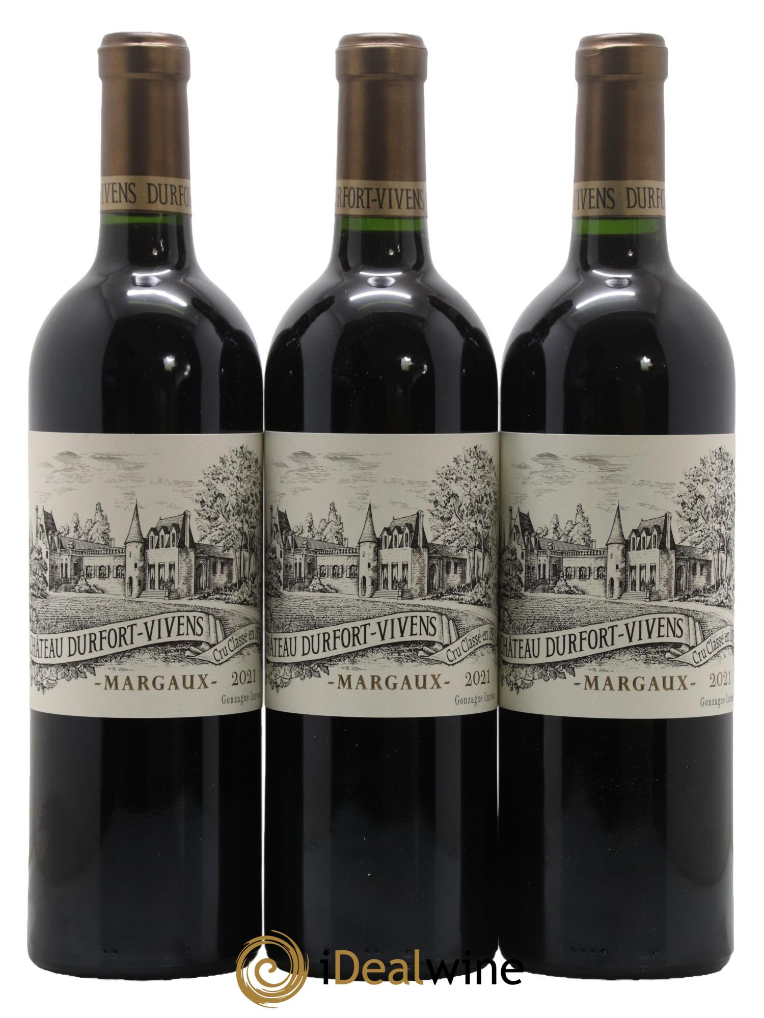 Château Durfort Vivens 2ème Grand Cru Classé 2021 - Lot de 6 bouteilles - 2