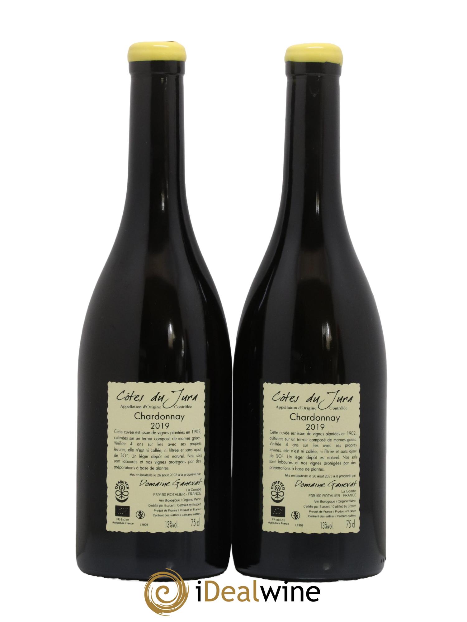 Côtes du Jura Les Chalasses Vieilles Vignes Jean-François Ganevat (Domaine) 2019 - Lot de 2 bouteilles - 1