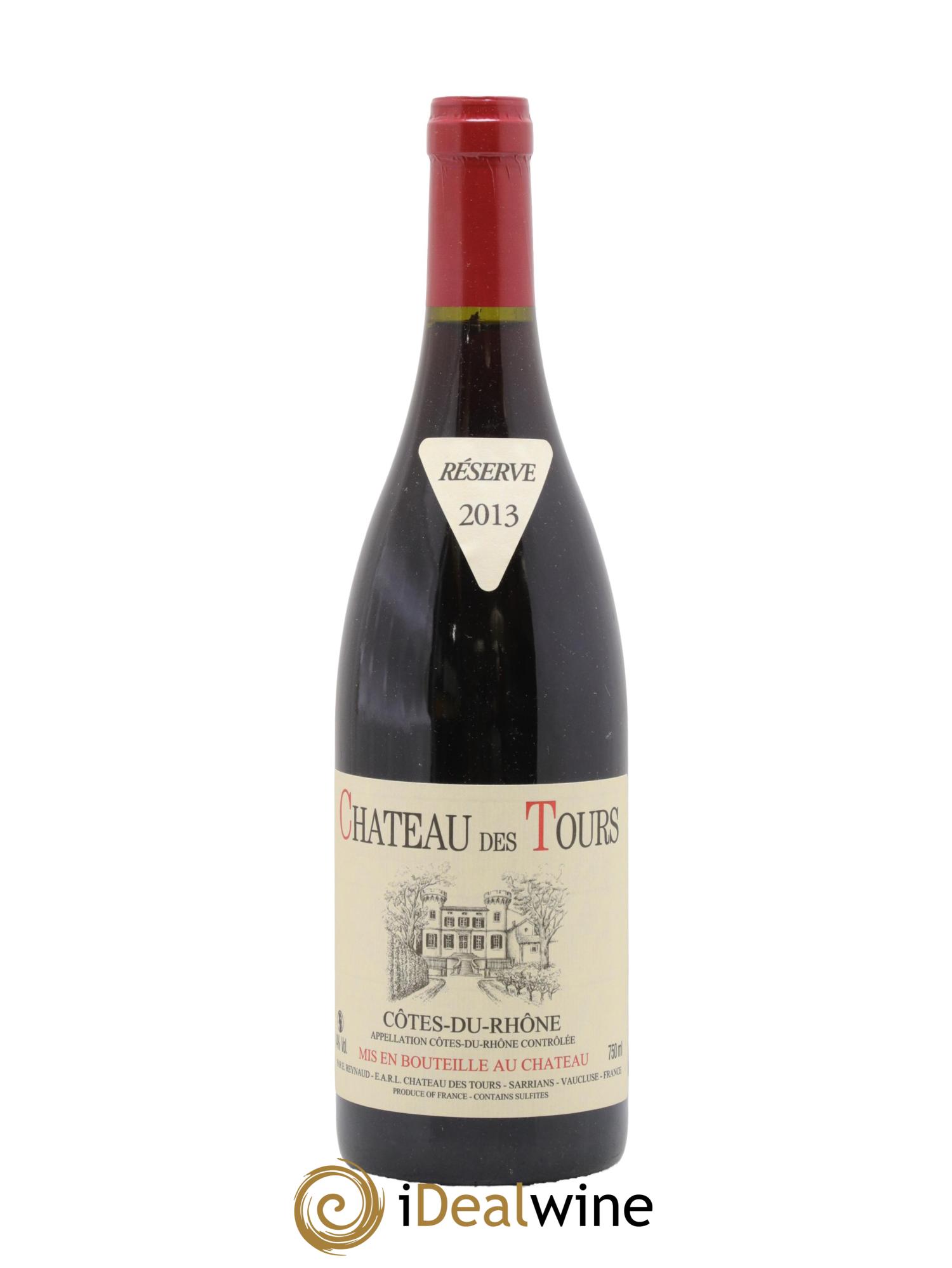 Côtes-du-Rhône Château des Tours Emmanuel Reynaud 2013 - Posten von 1 Flasche - 0