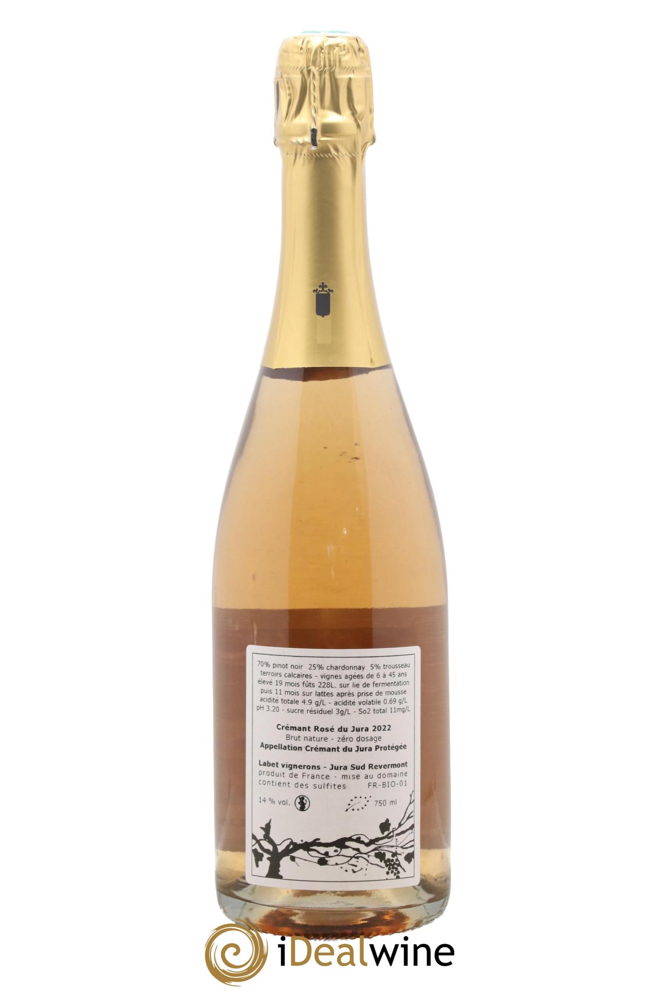 Crémant du Jura Romain - Julien - Charline Labet 2022 - Posten von 1 Flasche - 1