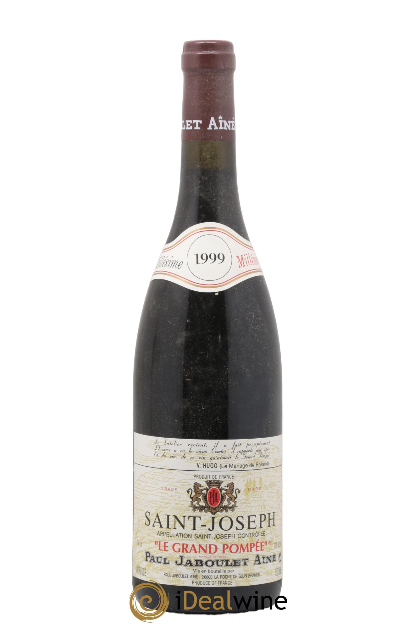 Saint-Joseph Le Grand Pompée Paul Jaboulet Ainé 1999 - Lotto di 1 bottiglia - 0