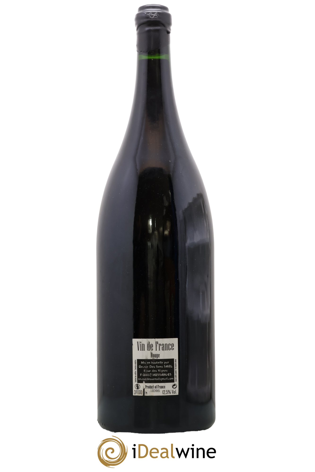 Vin de France GC Yann Durieux - Recrue des Sens 2015 - Lot de 1 double magnum - 1