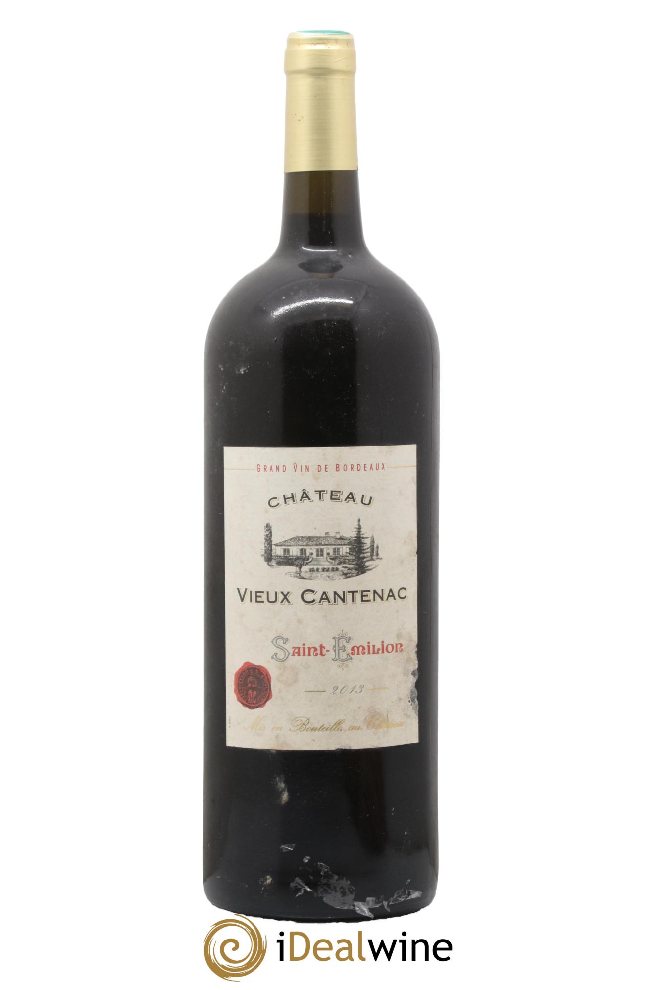 Saint-Émilion Château Vieux Cadenas 2013 - Lot de 1 magnum - 0