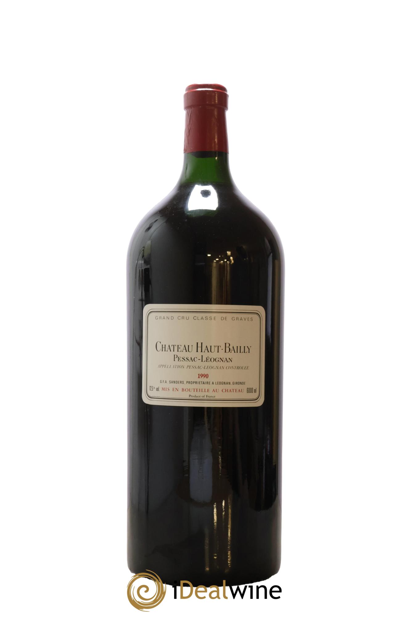 Château Haut-Bailly 1990 et Déjeuner 2 personnes Table Privée - Lotto di 1 mathusalem - 0