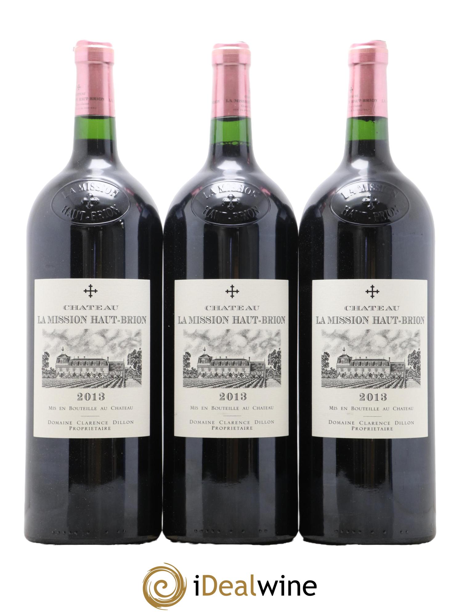 Château la Mission Haut-Brion Cru Classé de Graves 2013 - Lot de 3 magnums - 0
