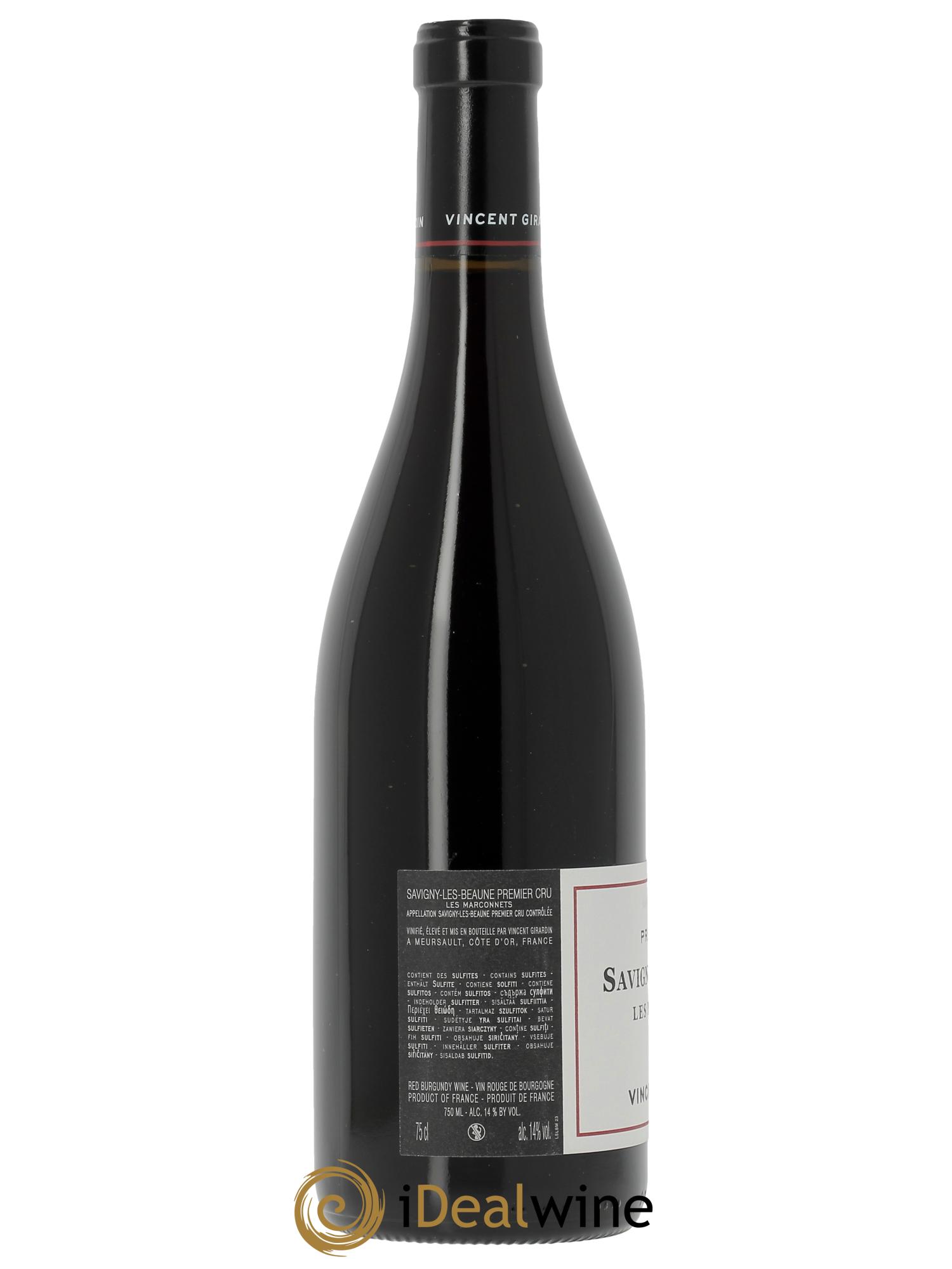 Savigny-lès-Beaune 1er Cru Les Marconnets Vincent Girardin (Domaine)  2023 - Lotto di 1 bottiglia - 1