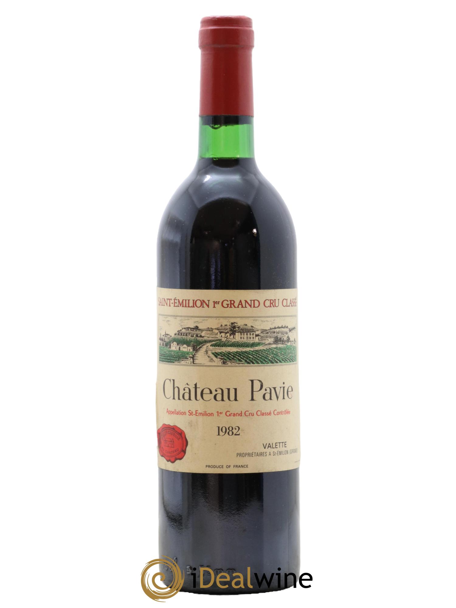 Château Pavie 1er Grand Cru Classé A 1982 - Lot de 1 bouteille - 0