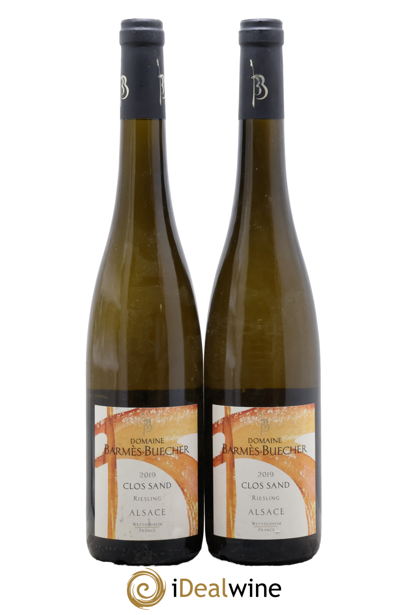 Alsace Riesling Clos Sand Barmes-Buecher 2019 - Posten von 2 Flaschen - 0