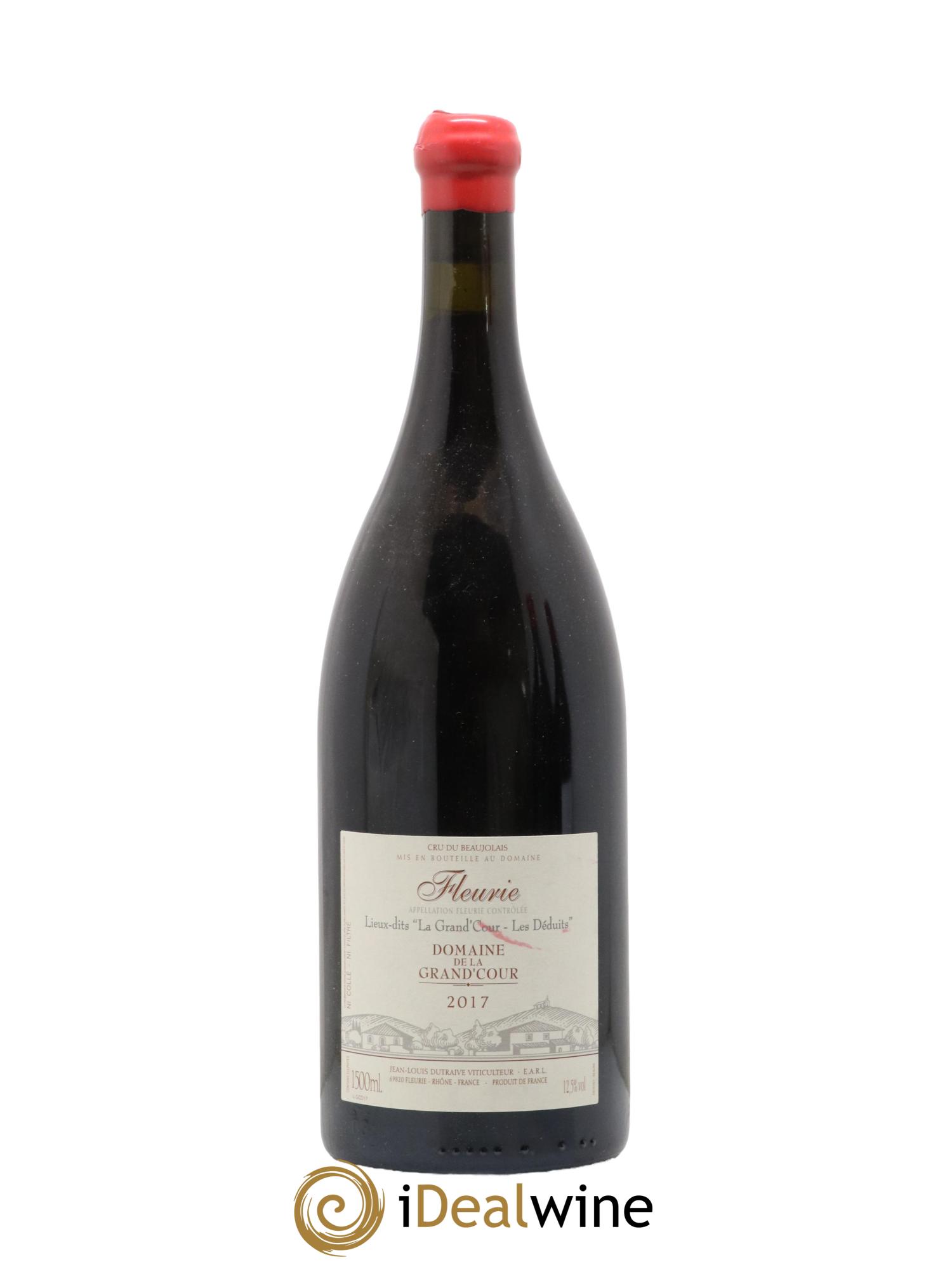 Fleurie Lieu-Dit Les Déduits Grand'cour (Domaine de la) - Jean-Louis Dutraive 2017 - Lot de 1 magnum - 0