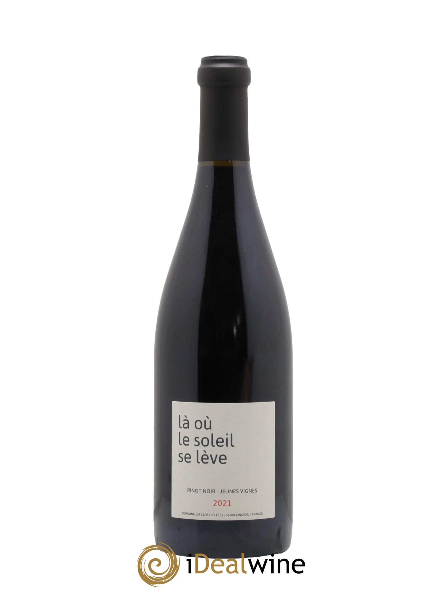 Côtes Catalanes (VDP des Côtes Catalanes) Là où Le Soleil se Lève Clos des Fées Hervé Bizeul 2021 - Lot de 1 bouteille - 1