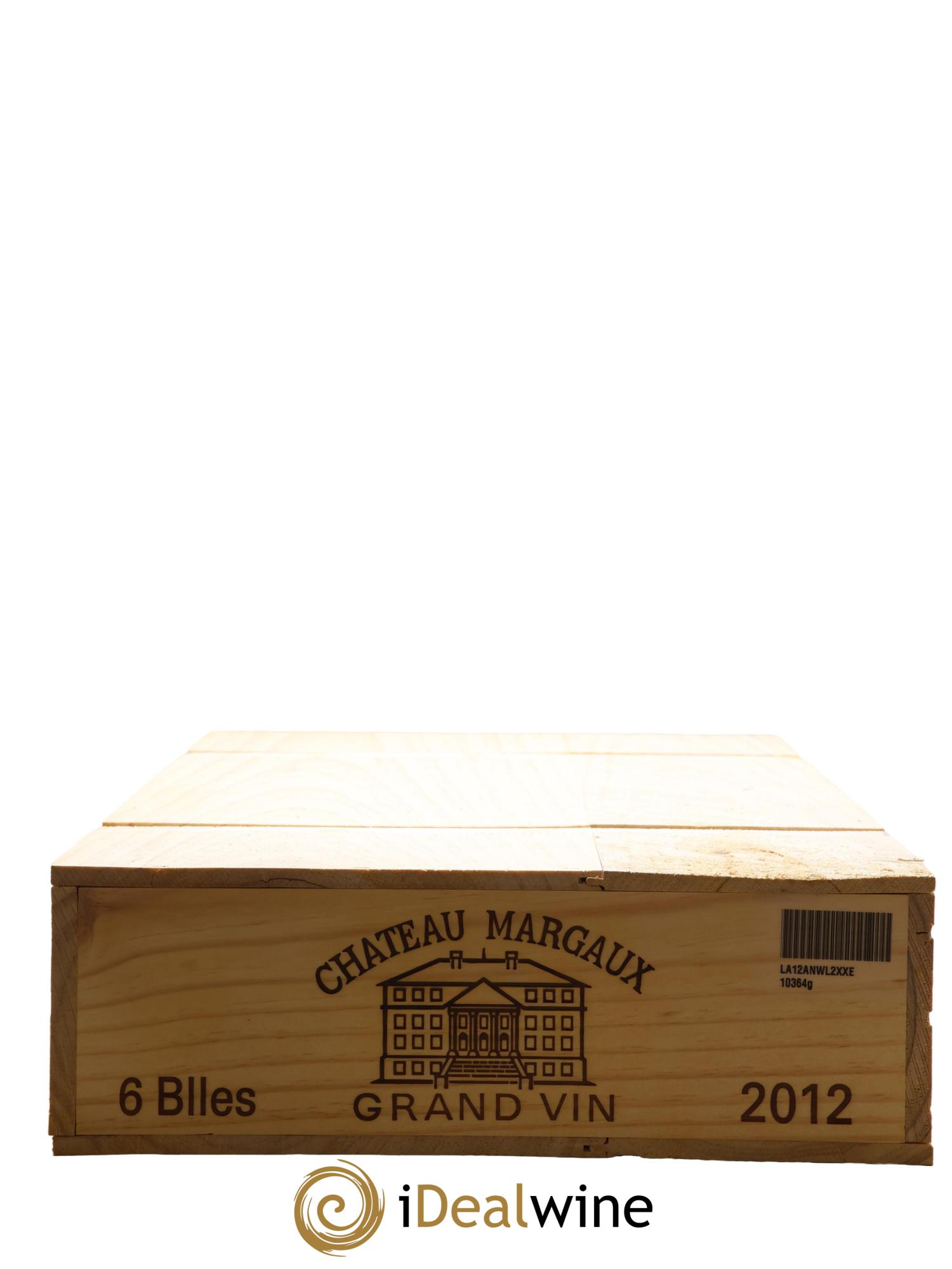 Château Margaux 1er Grand Cru Classé 2012 - Lotto di 6 bottiglie - 6