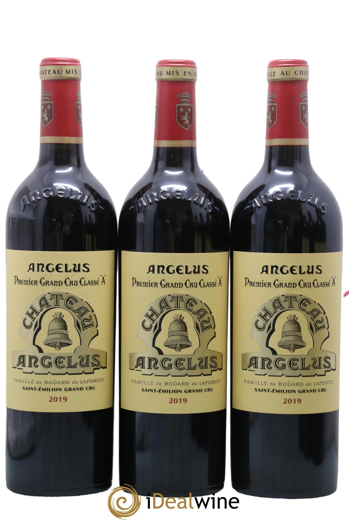 Château Angélus 1er Grand Cru Classé A 2019 - Lotto di 6 bottiglie - 3