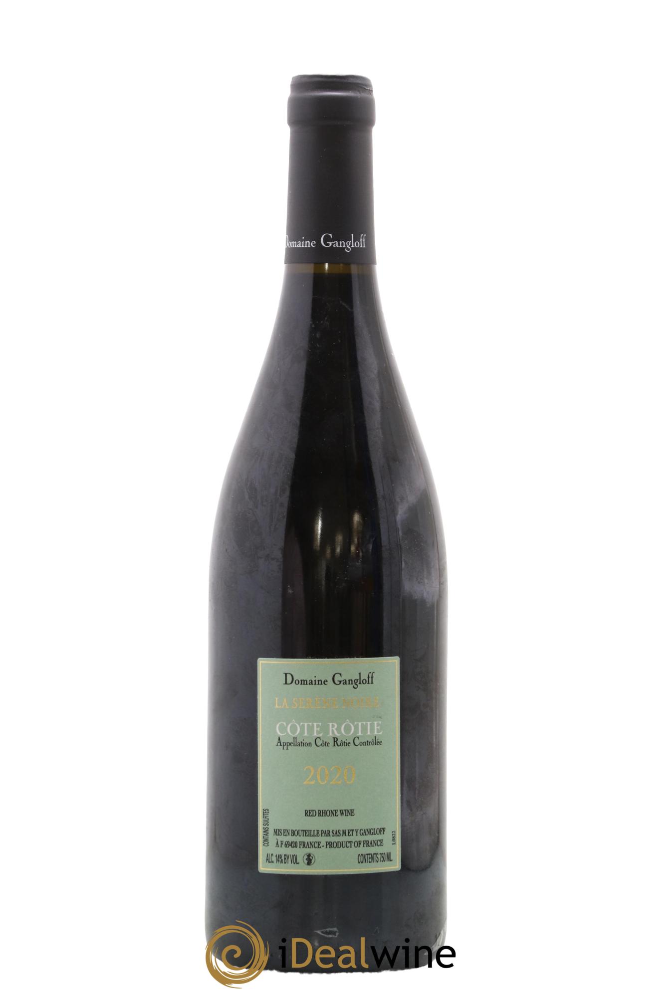 Côte-Rôtie La Sereine Noire Gangloff (Domaine) 2020 - Lot of 1 bottle - 1