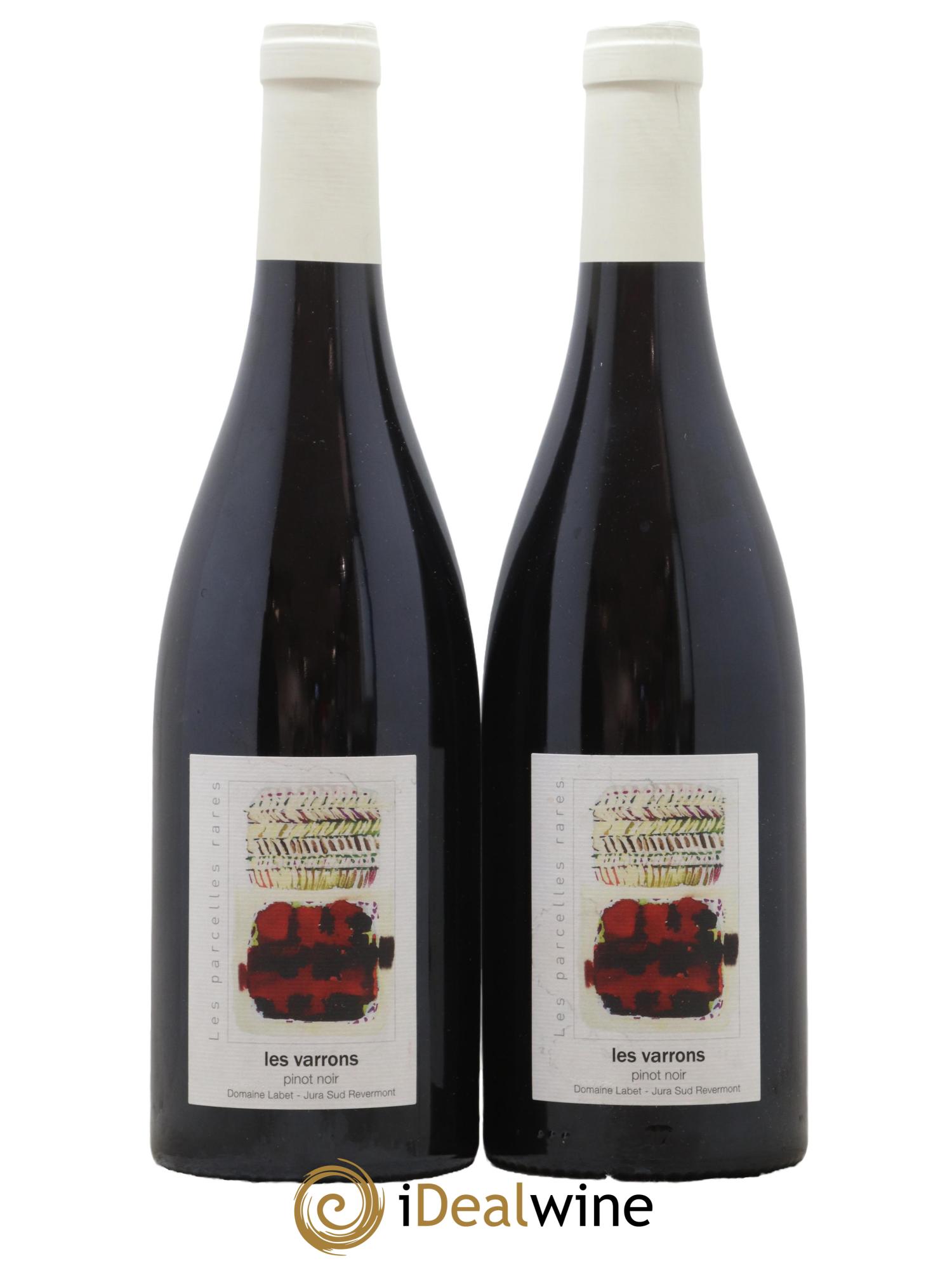 Côtes du Jura Pinot Noir Les Varrons Sélection Massale Romain - Julien - Charline Labet 2022 - Lot de 2 bouteilles - 0