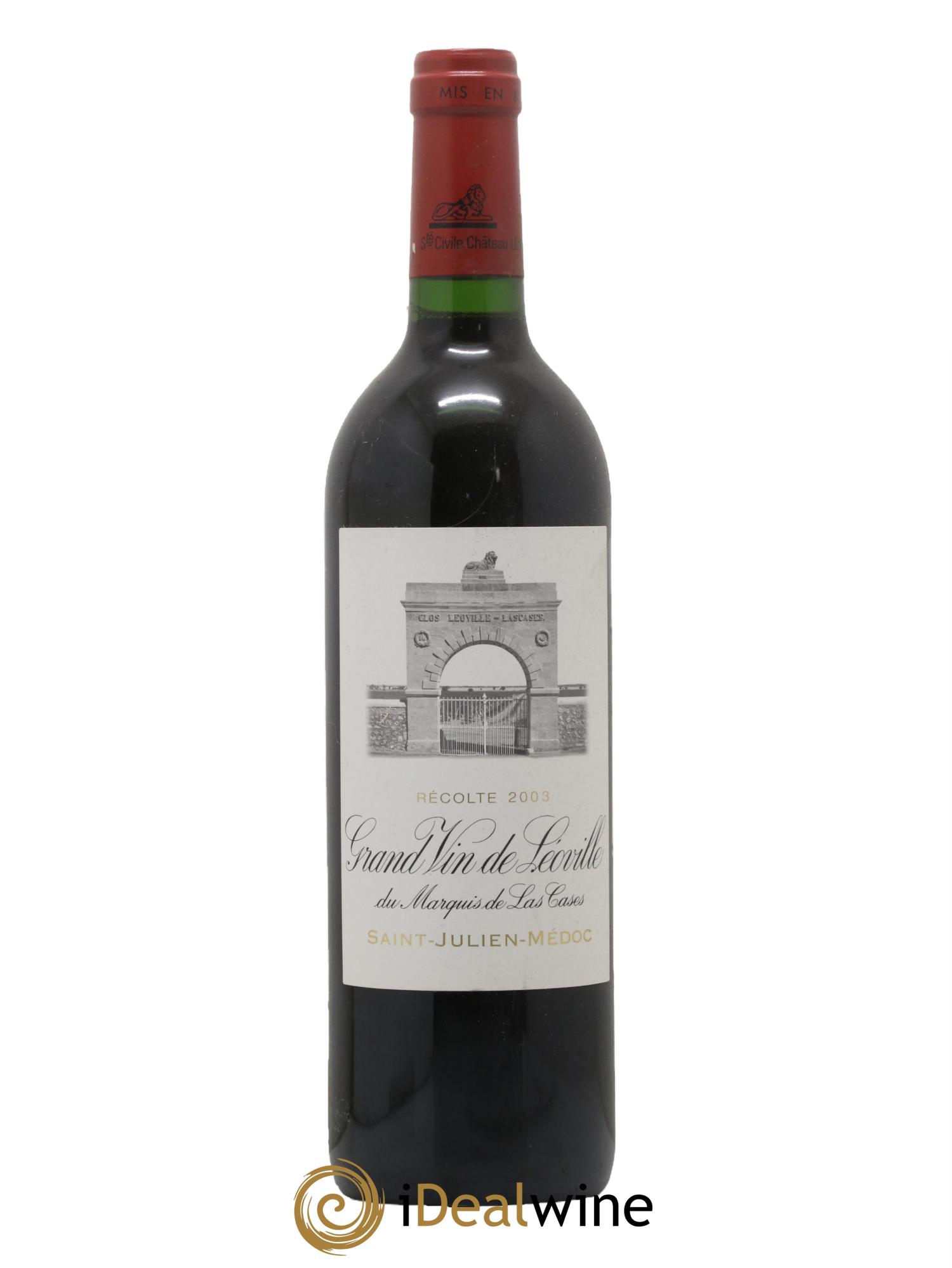 Château Léoville Las Cases 2ème Grand Cru Classé 2003 - Lot of 1 bottle - 0