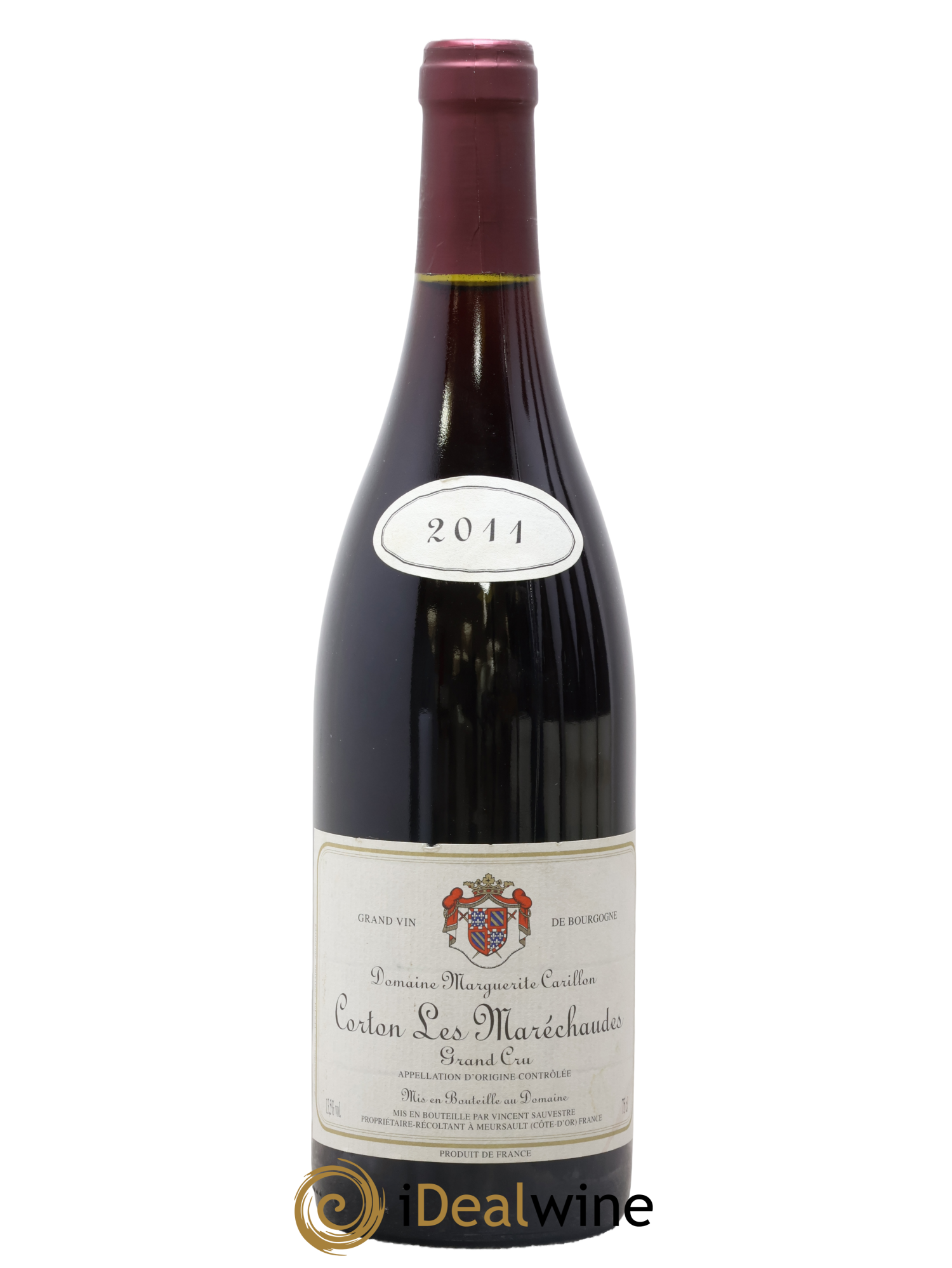 Corton Grand Cru Lieu Dit Les Marechaudes Domaine Marguerite Carillon 2011 - Lot de 1 bouteille - 0