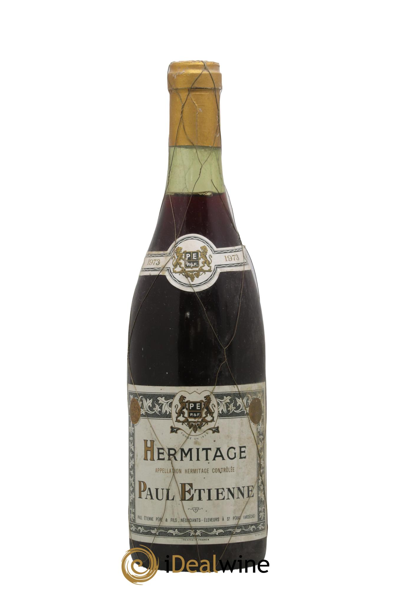 Hermitage Paul Etienne 1973 - Lot of 1 bottle - 0
