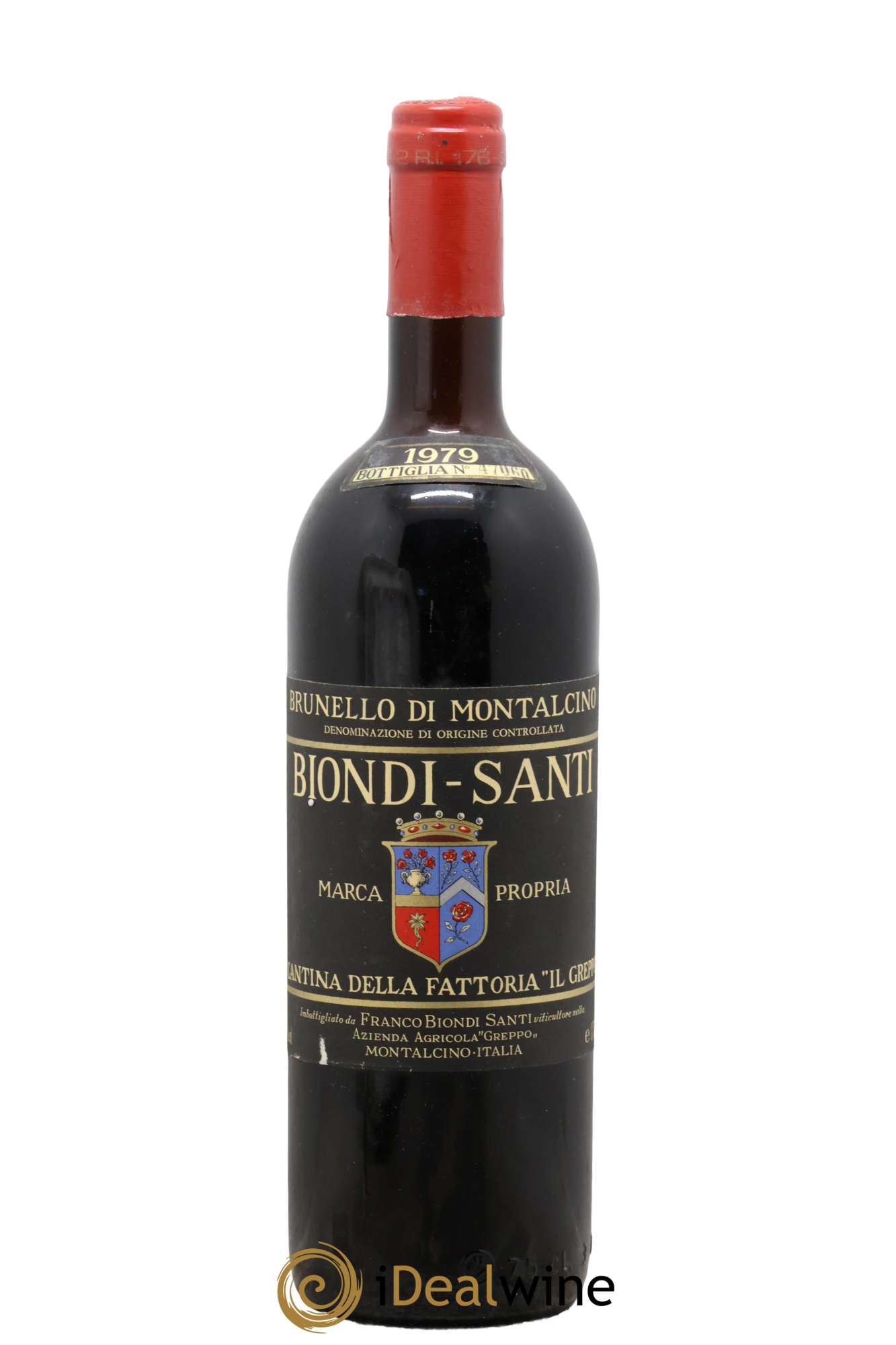 Brunello di Montalcino DOCG Biondi-Santi Tenuta Greppo 1979 - Lot of 1 bottle - 0