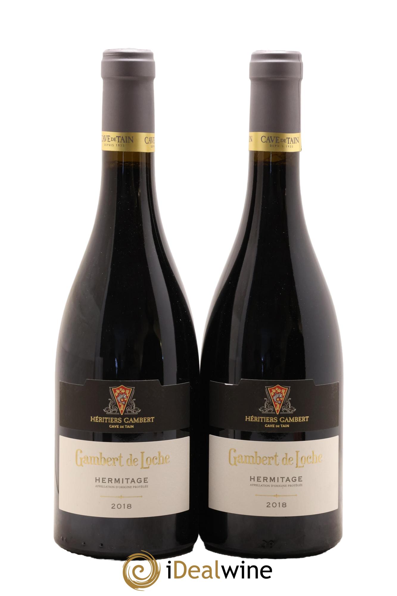 Hermitage Gambert de Loche Cave de Tain 2018 - Lot de 2 bouteilles - 0