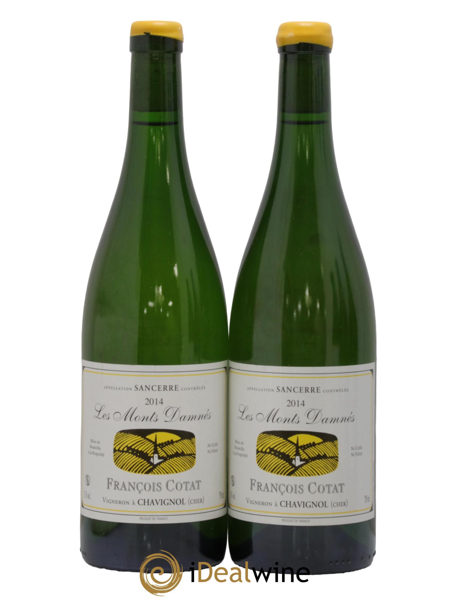Sancerre Les Monts Damnés François Cotat 2014 - Lot de 2 bouteilles - 0