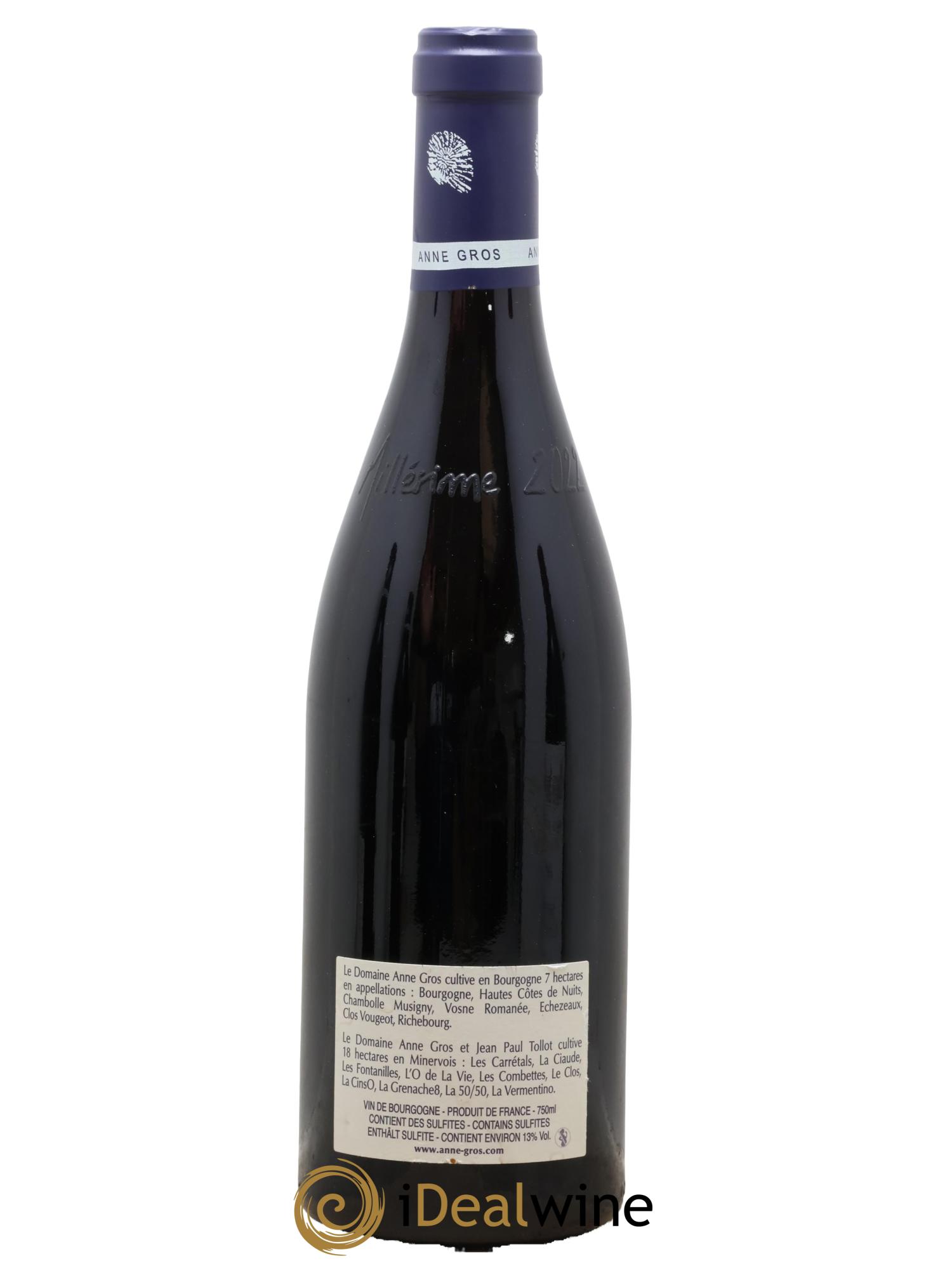 Richebourg Grand Cru Anne Gros 2022 - Lot of 1 bottle - 1