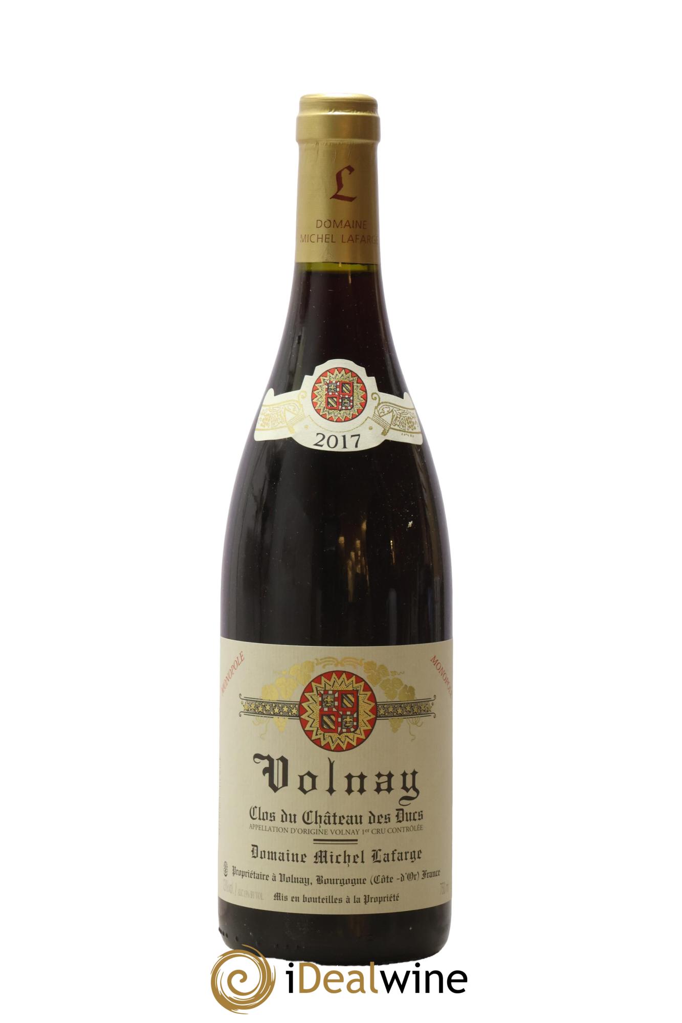 Volnay 1er Cru Clos du Château des Ducs Lafarge (Domaine) 2017 - Posten von 1 Flasche - 0