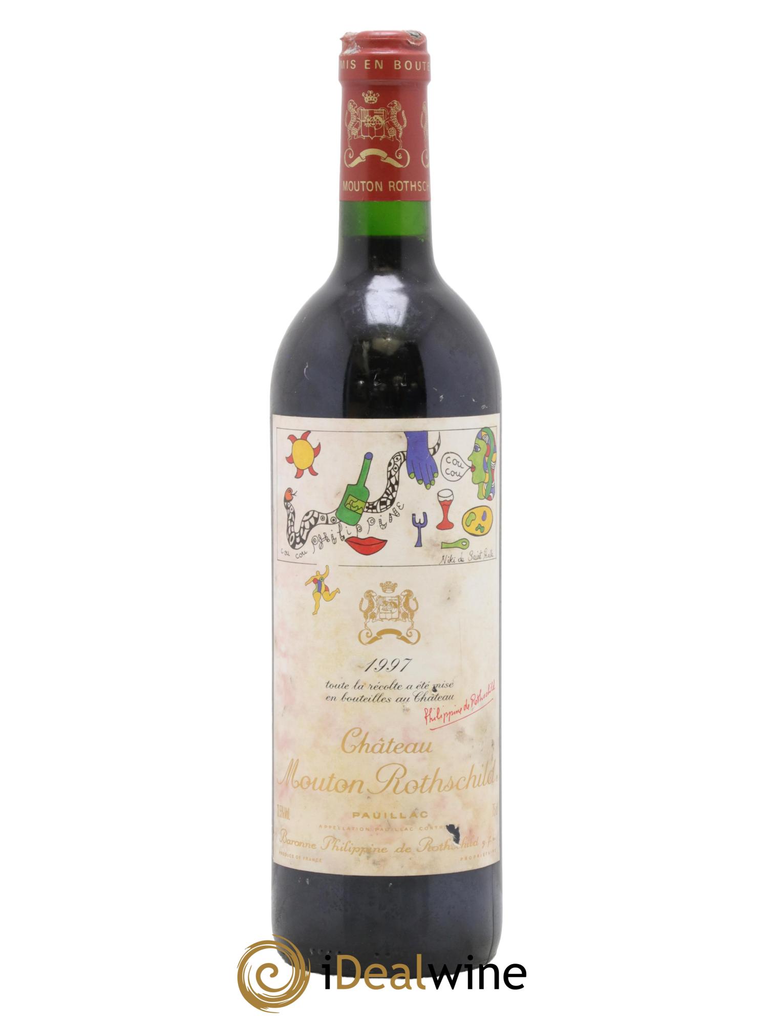 Château Mouton Rothschild 1er Grand Cru Classé 1997 - Lotto di 1 bottiglia - 0