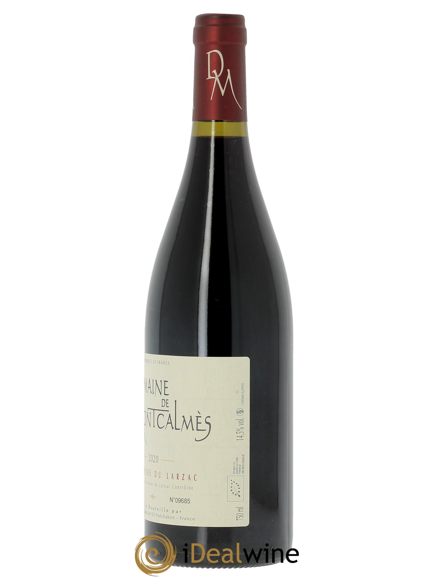 Terrasses du Larzac Domaine de Montcalmès Frédéric Pourtalié 2020 - Lot de 1 bouteille - 0