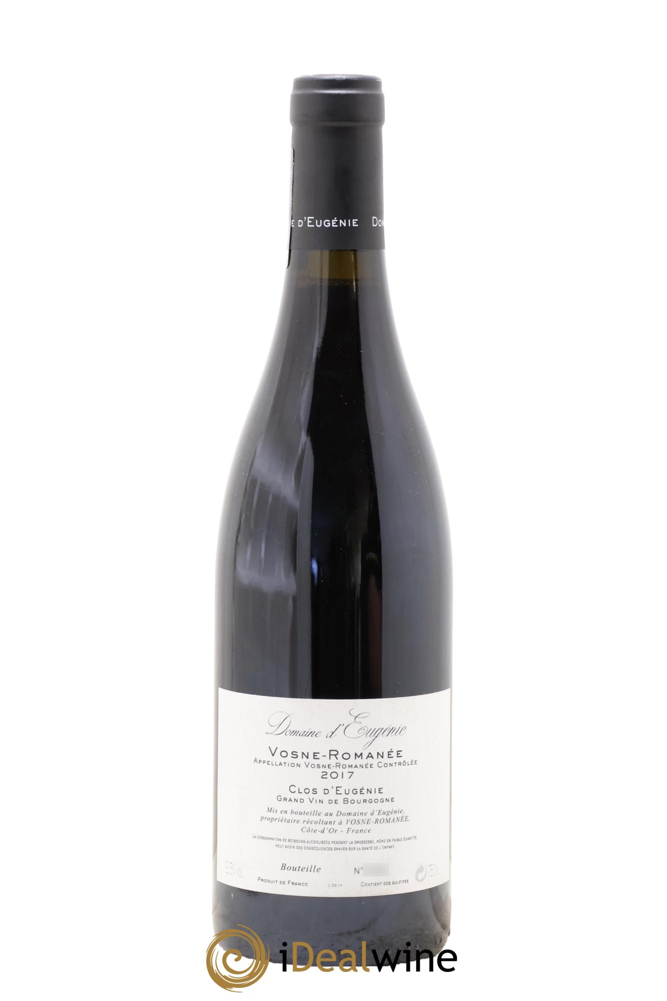 Vosne-Romanée Clos d'Eugénie Domaine René Engel - Domaine Eugénie 2017 - Lot of 1 bottle - 1