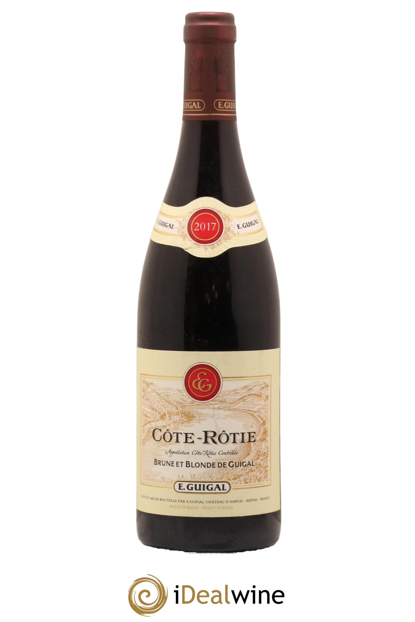 Côte-Rôtie Côtes Brune et Blonde Guigal 2017 - Lot de 1 bouteille - 0
