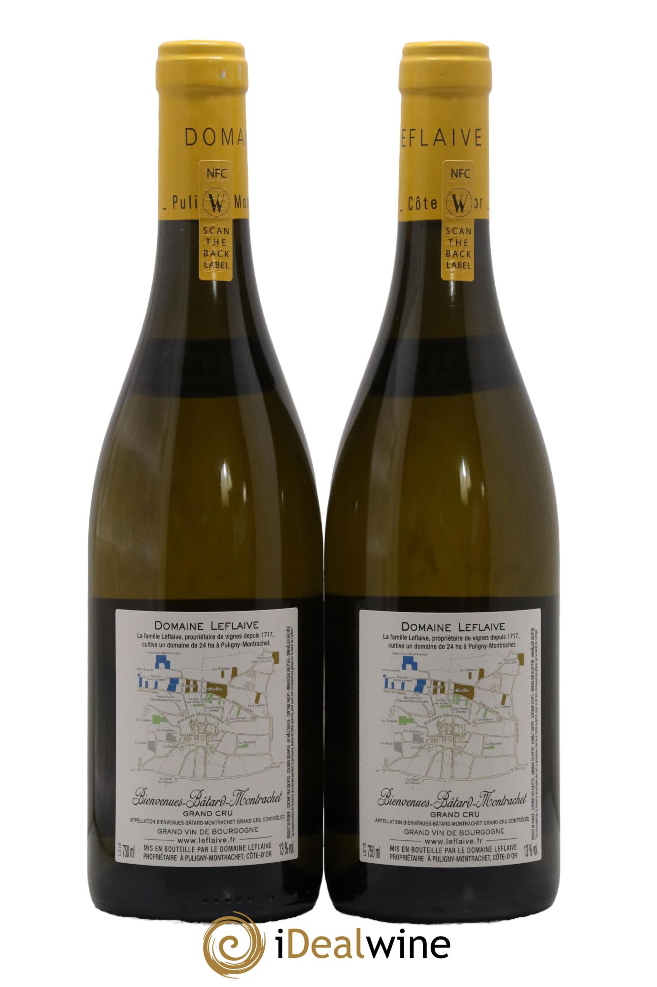 Bienvenues-Bâtard-Montrachet Grand Cru Leflaive (Domaine) 2022 - Lot of 2 bottles - 1