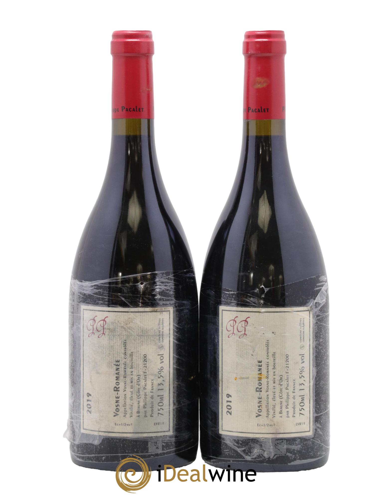 Vosne-Romanée Philippe Pacalet 2019 - Lot of 2 bottles - 1