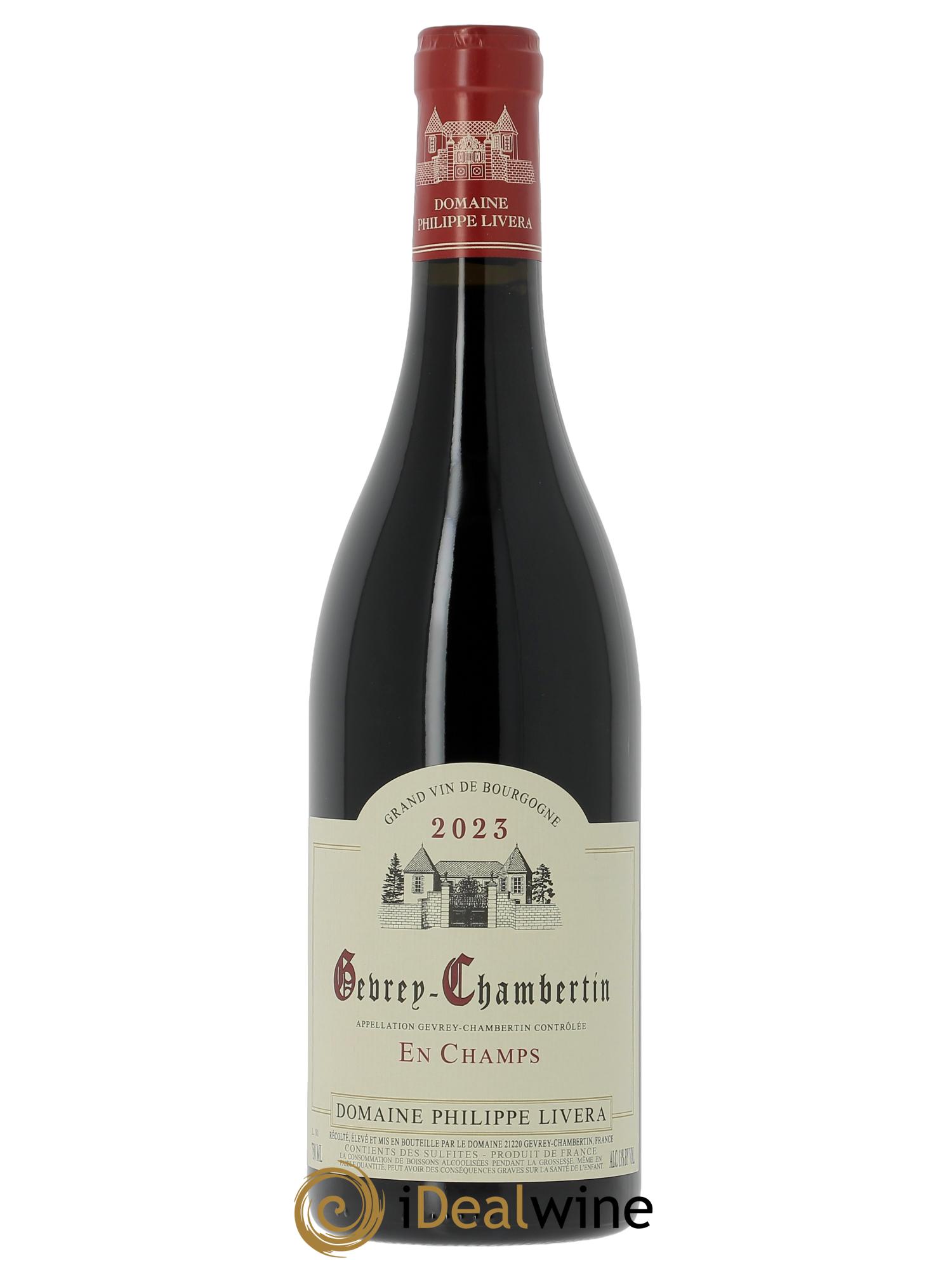 Gevrey-Chambertin En Champs Tilleuls (Domaine des) - Philippe Livera 2023 - Lotto di 1 bottiglia - 0