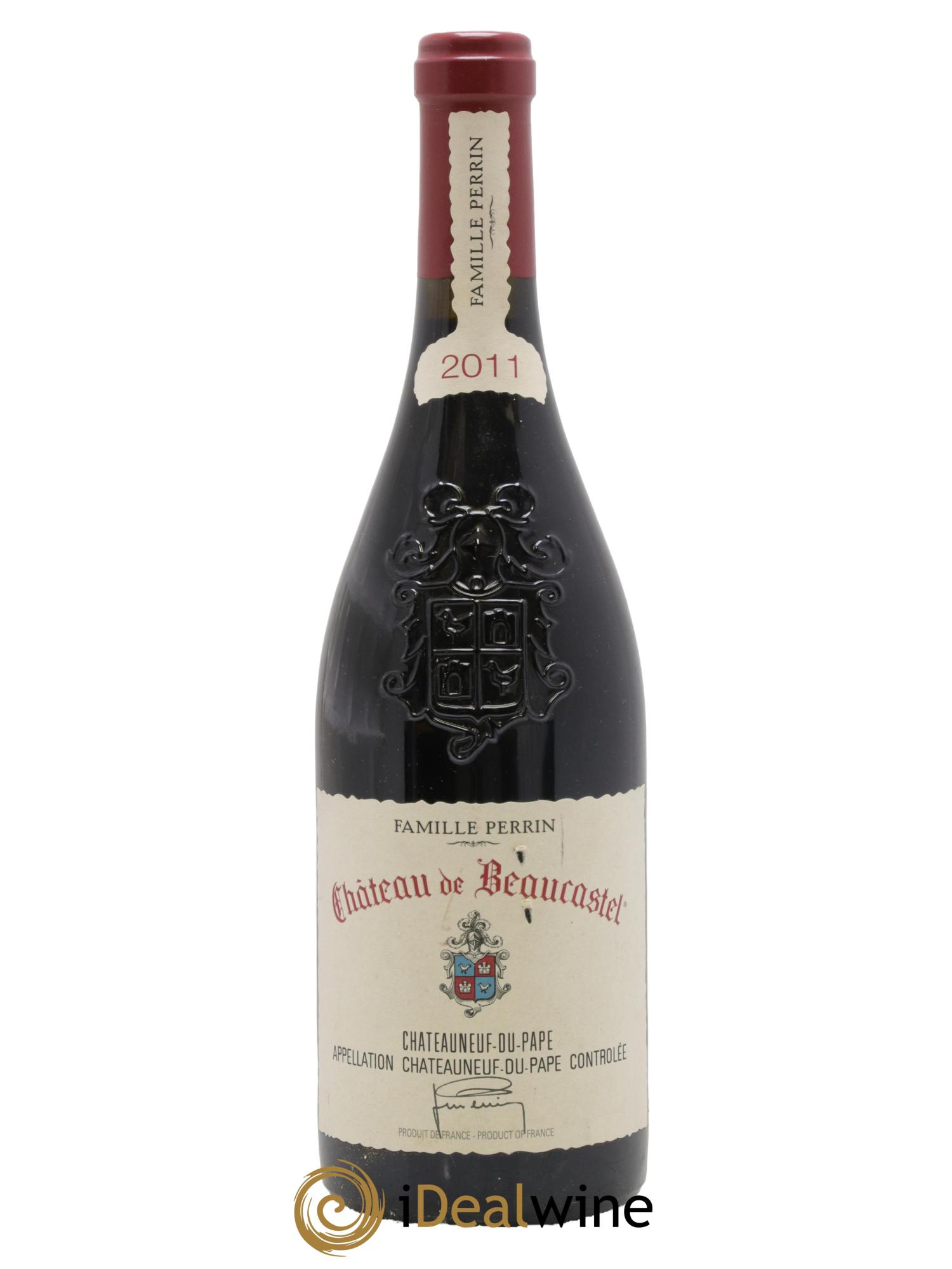 Châteauneuf-du-Pape Château de Beaucastel Famille Perrin 2011 - Lot de 1 bouteille - 0