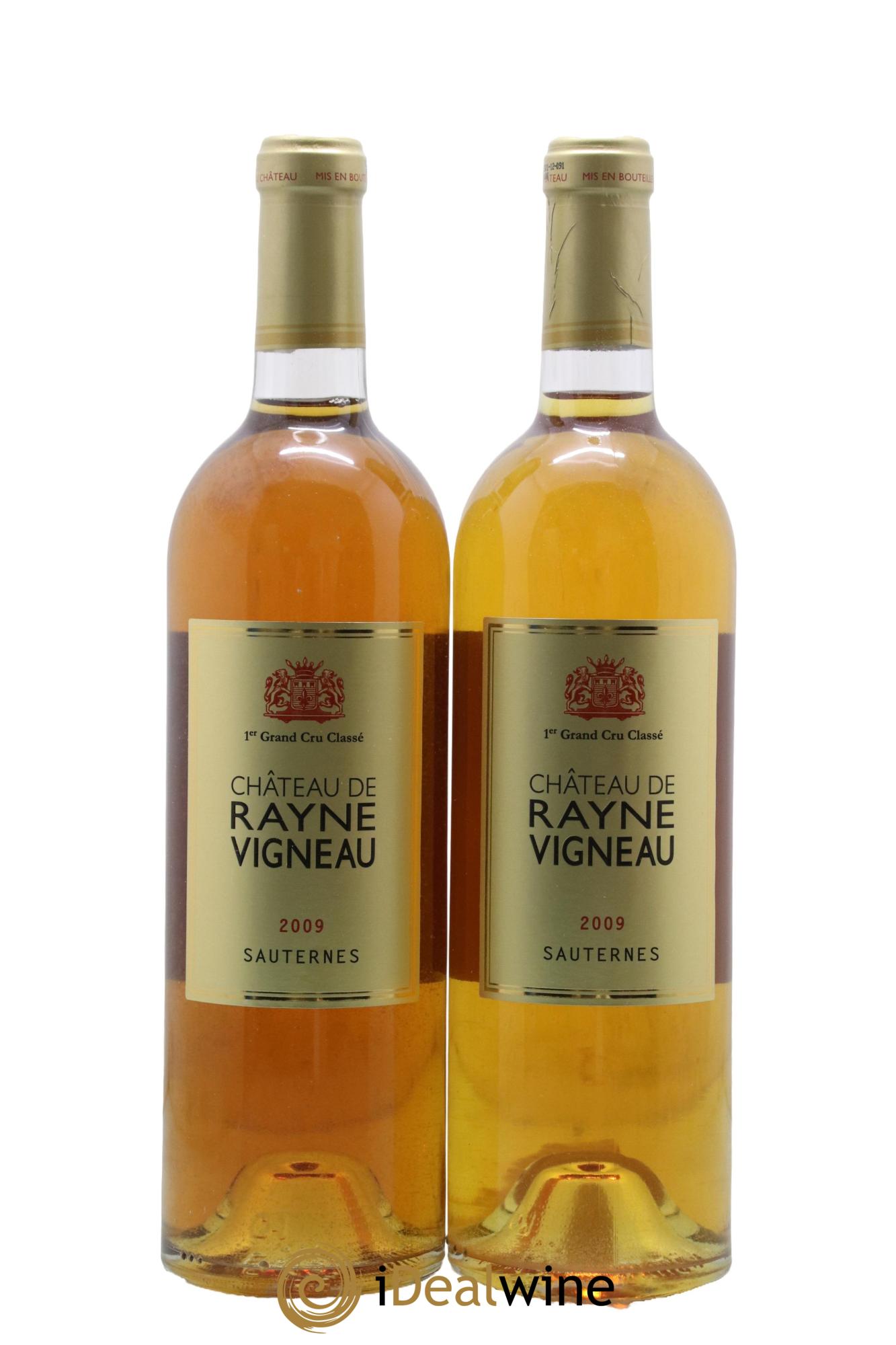 Château de Rayne Vigneau 1er Grand Cru Classé 2009 - Lotto di 2 bottiglie - 0