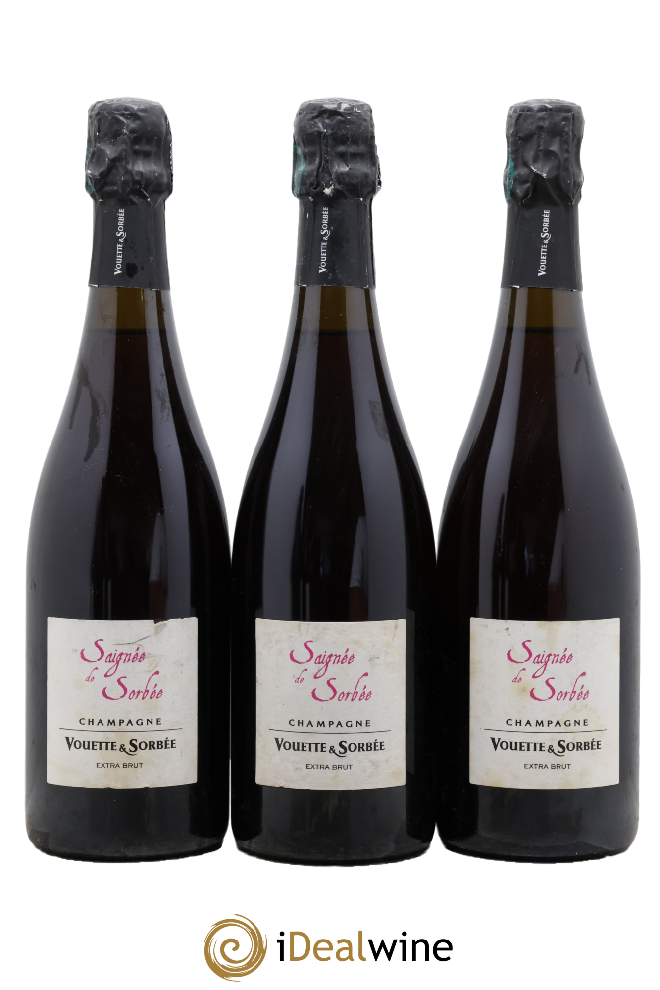 Saignée de Sorbée Extra-Brut Vouette et Sorbée 2010 - Posten von 3 Flaschen - 0