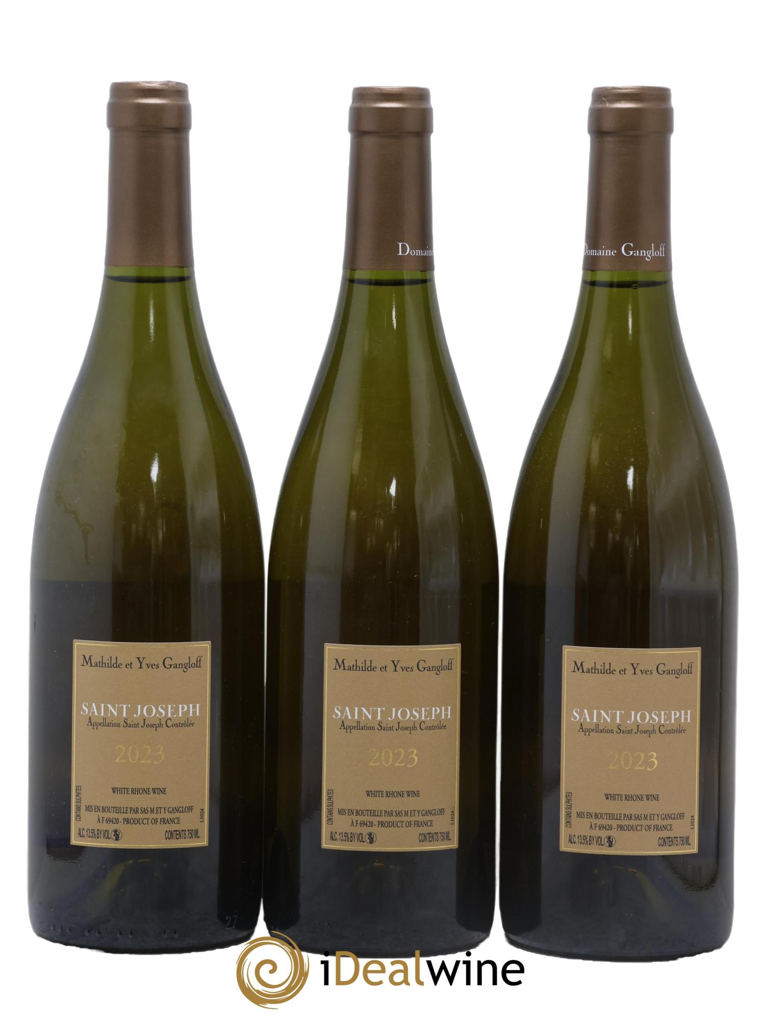Saint-Joseph Gangloff (Domaine) 2023 - Lot de 3 bouteilles - 1