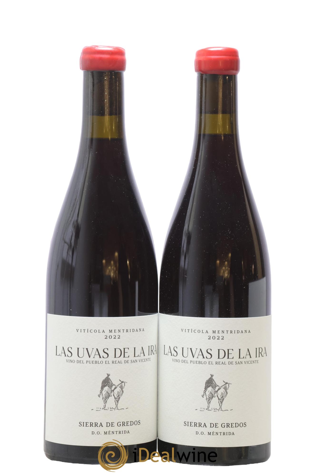 Méntrida DO Viticola Mentridana (anciennement Daniel Jimenez-Landi) Las Uvas de la Ira 2022 - Lot of 2 bottles - 0