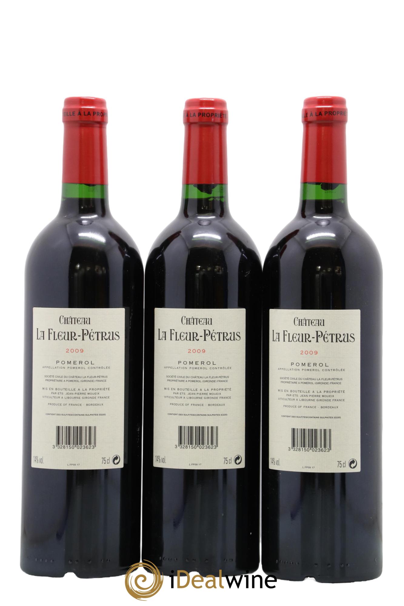 Château la Fleur Petrus 2009 - Posten von 3 Flaschen - 1